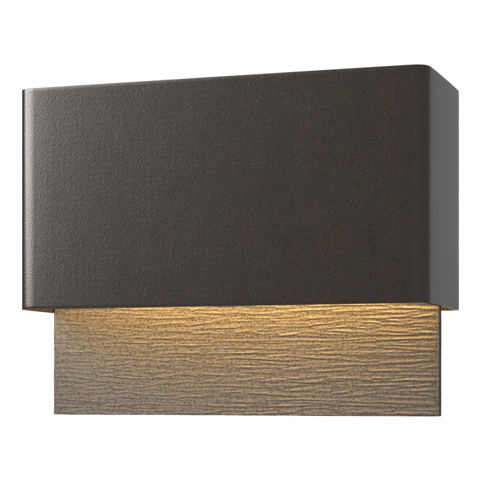 Hubbardton Forge 302630-LED-14-20 LED Outdoor Wall Sconce, Coastal Oil Rubbed Bronze