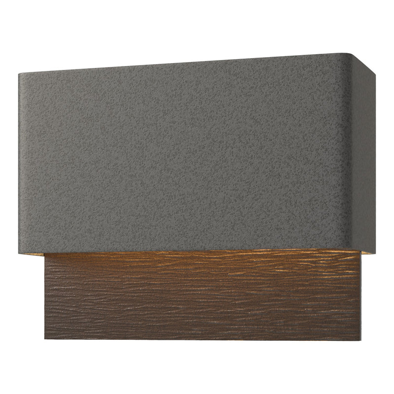 Hubbardton Forge 302630-LED-20-14 LED Outdoor Wall Sconce, Coastal Natural Iron