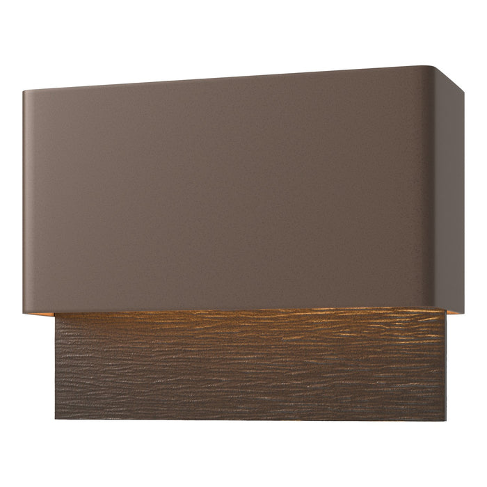 Hubbardton Forge 302630-LED-75-14 LED Outdoor Wall Sconce, Coastal Bronze