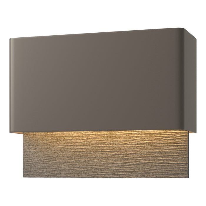 Hubbardton Forge 302630-LED-77-20 LED Outdoor Wall Sconce, Coastal Dark Smoke