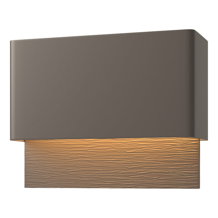 Hubbardton Forge 302630-LED-77-77 LED Outdoor Wall Sconce, Coastal Dark Smoke