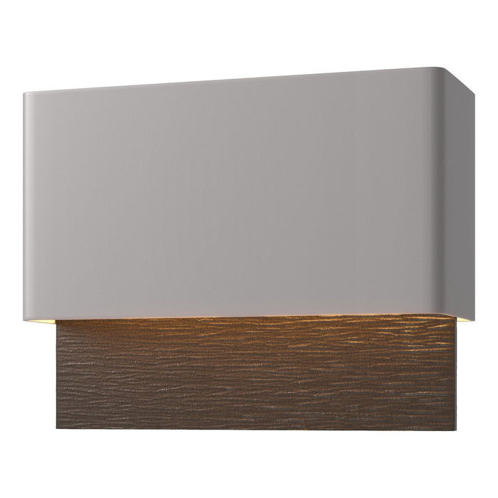 Hubbardton Forge 302630-LED-78-14 LED Outdoor Wall Sconce, Coastal Burnished Steel