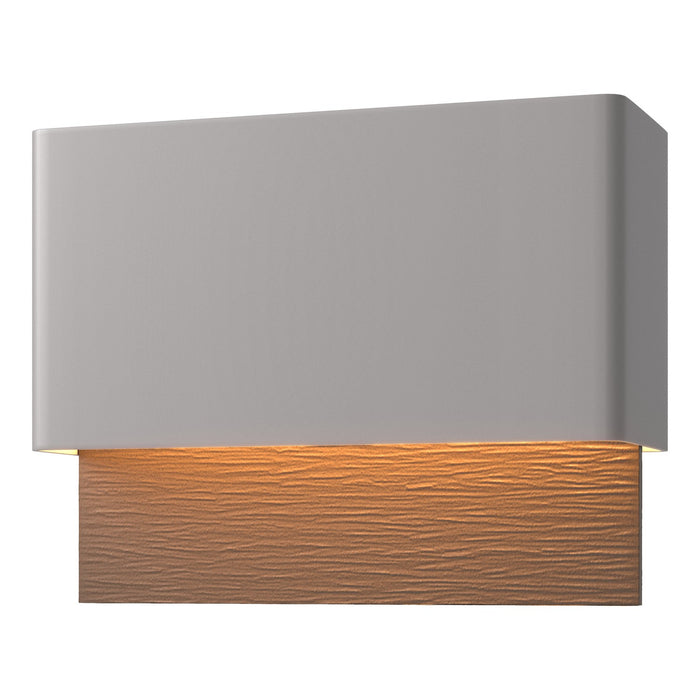 Hubbardton Forge 302630-LED-78-75 LED Outdoor Wall Sconce, Coastal Burnished Steel