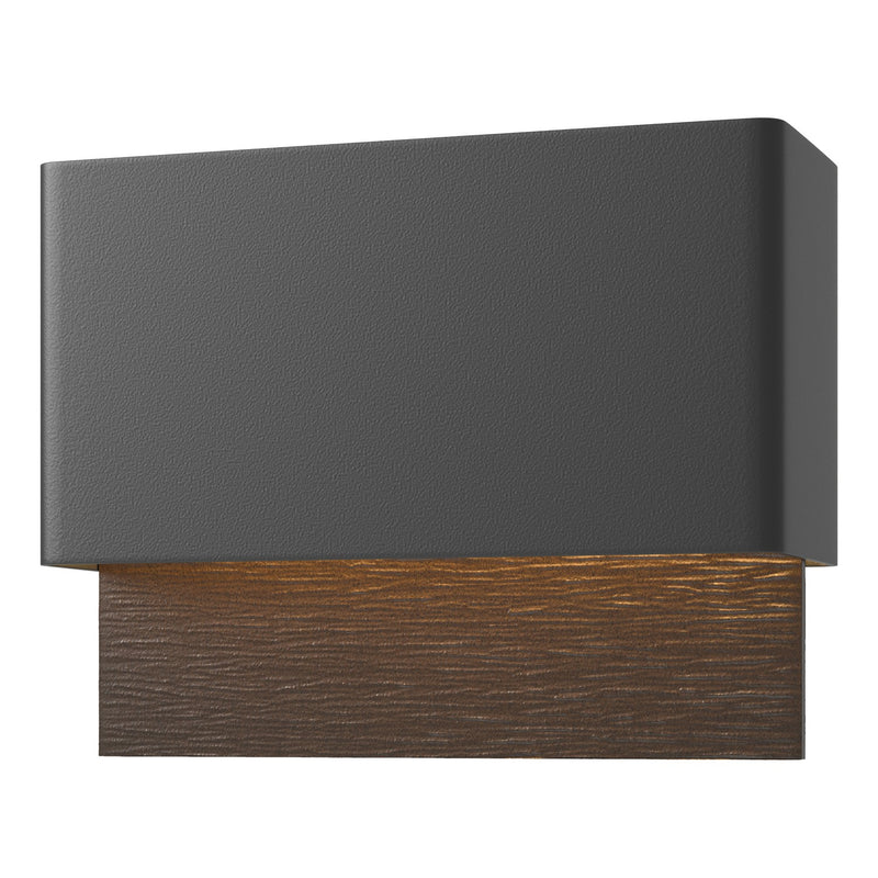 Hubbardton Forge 302630-LED-80-14 LED Outdoor Wall Sconce, Coastal Black