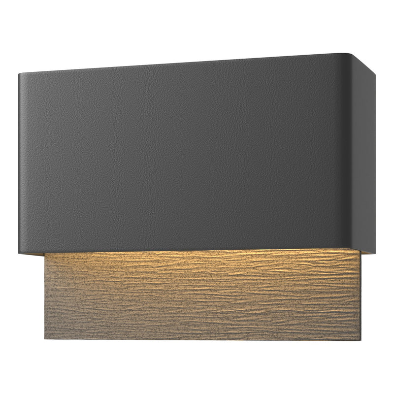 Hubbardton Forge 302630-LED-80-20 LED Outdoor Wall Sconce, Coastal Black