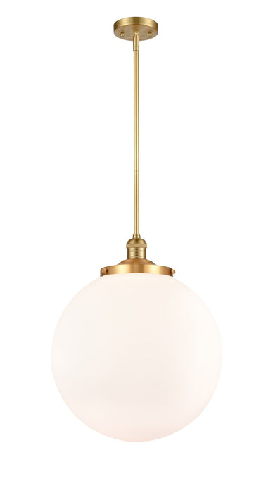 Innovations 201S-SG-G201-16 One Light Pendant, Satin Gold