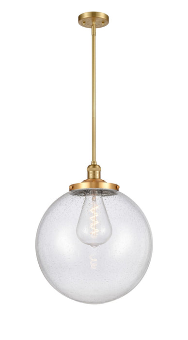 Innovations 201S-SG-G204-16 One Light Pendant, Satin Gold