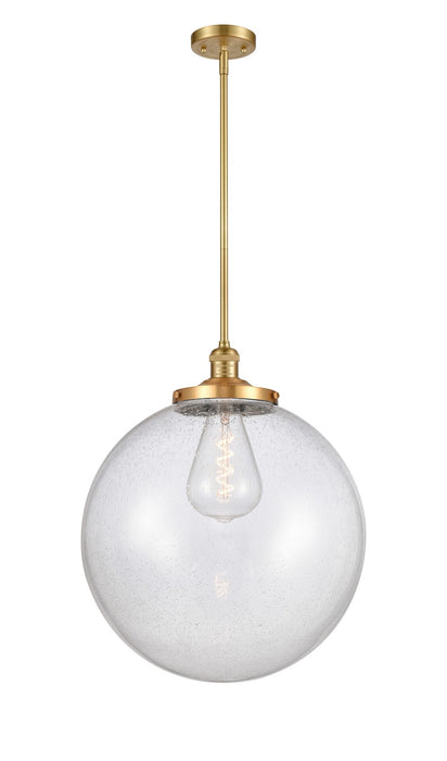 Innovations 201S-SG-G204-18 One Light Pendant, Satin Gold
