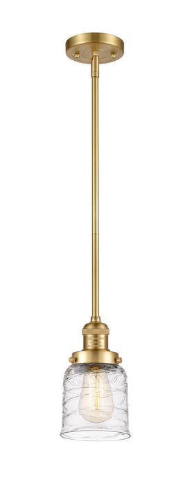 Innovations 201S-SG-G513 One Light Mini Pendant, Satin Gold