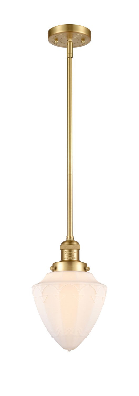 Innovations 201S-SG-G661-7-LED LED Mini Pendant, Satin Gold
