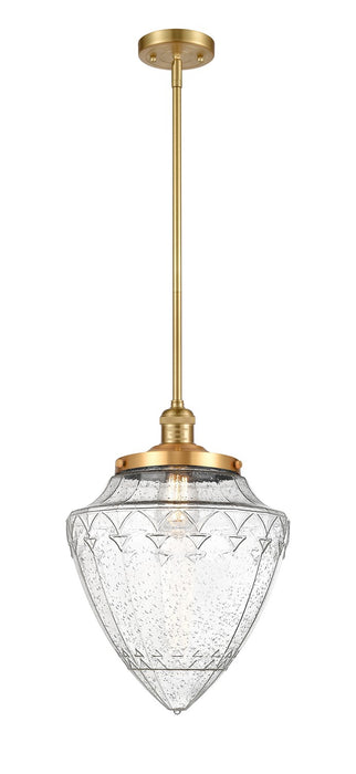 Innovations 201S-SG-G664-12 One Light Mini Pendant, Satin Gold