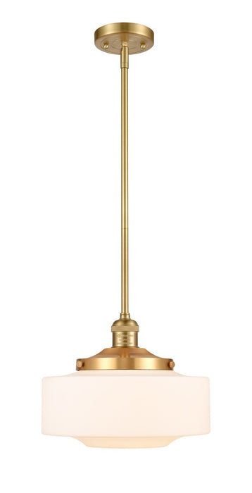 Innovations 201S-SG-G691-12 One Light Mini Pendant, Satin Gold