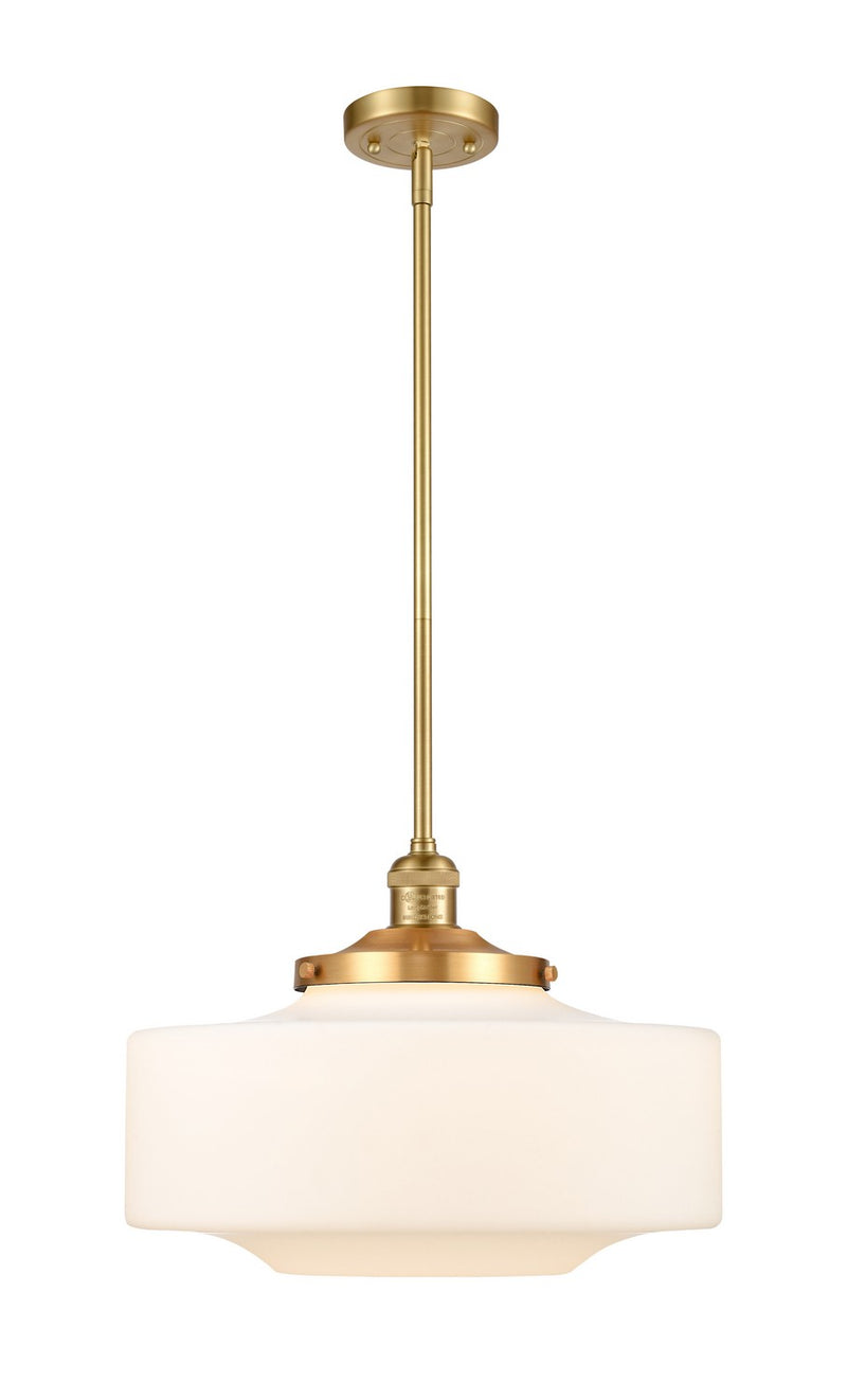 Innovations 201S-SG-G691-16 One Light Mini Pendant, Satin Gold