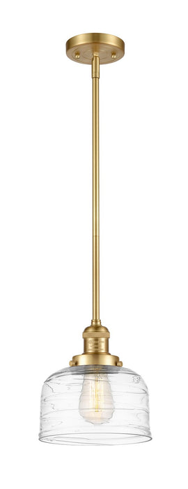 Innovations 201S-SG-G713 One Light Mini Pendant, Satin Gold