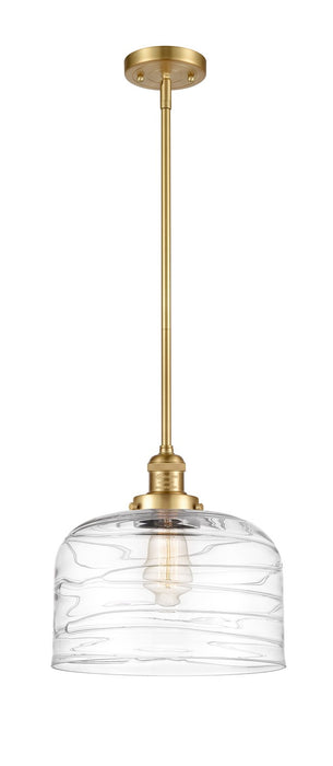 Innovations 201S-SG-G713-L One Light Mini Pendant, Satin Gold