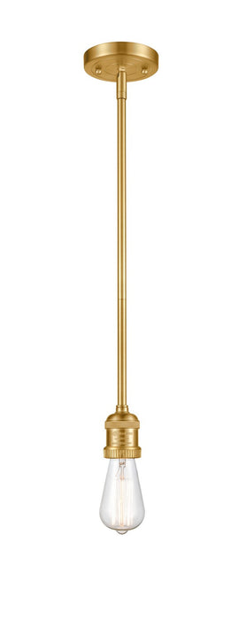 Innovations 201S-SG-LED LED Mini Pendant, Satin Gold