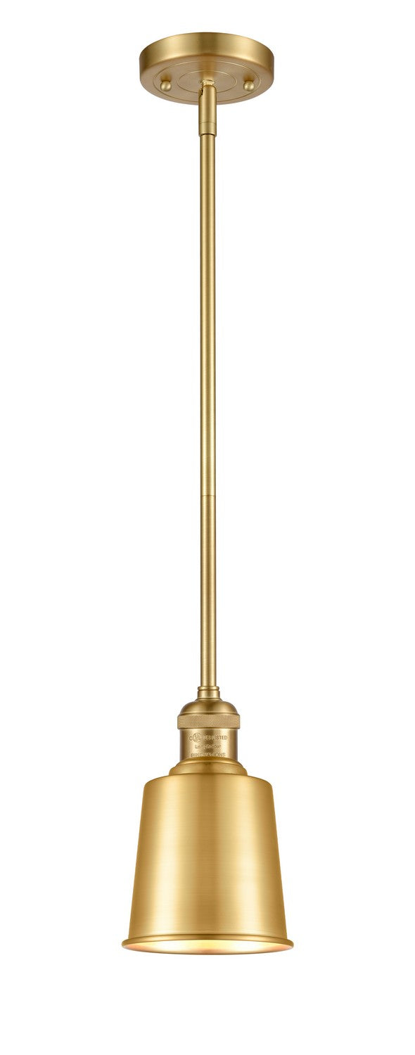 Innovations 201S-SG-M9-SG One Light Mini Pendant, Satin Gold