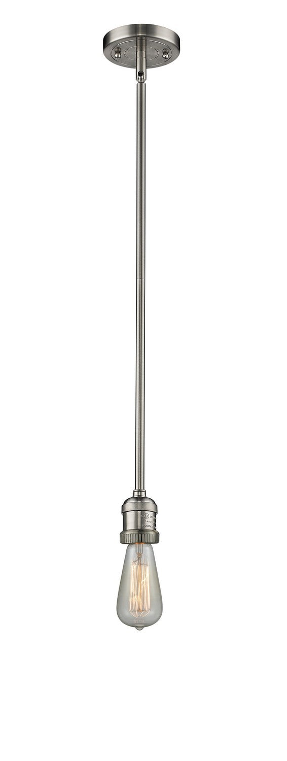 Innovations 201S-SN One Light Mini Pendant, Brushed Satin Nickel