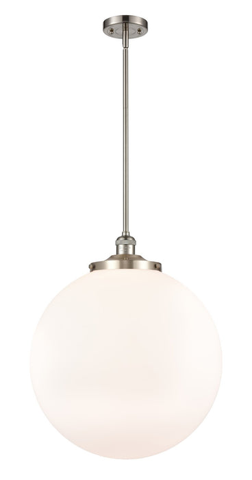 Innovations 201S-SN-G201-18 One Light Pendant, Brushed Satin Nickel