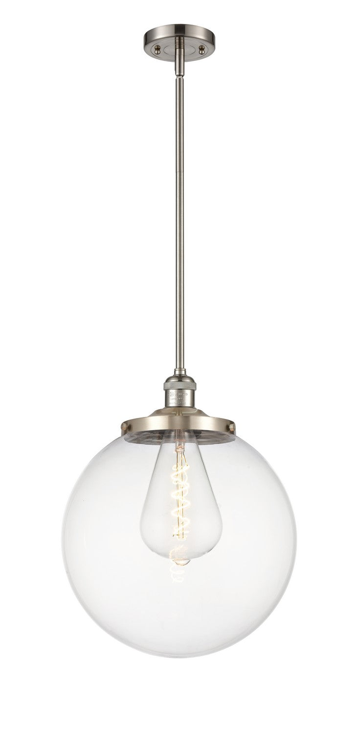 Innovations 201S-SN-G202-14 One Light Pendant, Brushed Satin Nickel