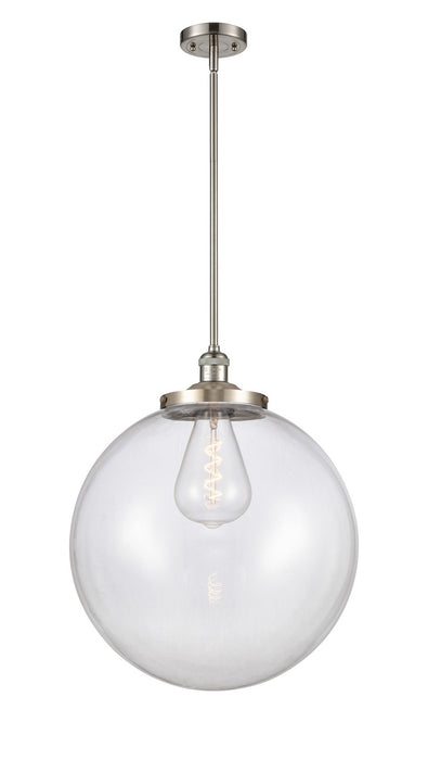 Innovations 201S-SN-G202-18 One Light Pendant, Brushed Satin Nickel