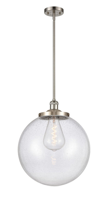 Innovations 201S-SN-G204-16 One Light Pendant, Brushed Satin Nickel