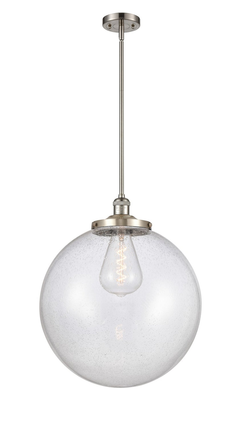 Innovations 201S-SN-G204-18 One Light Pendant, Brushed Satin Nickel