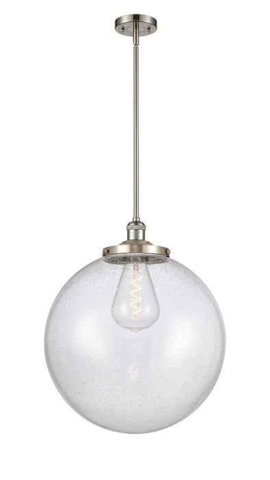 Innovations 201S-SN-G204-18 One Light Pendant, Brushed Satin Nickel