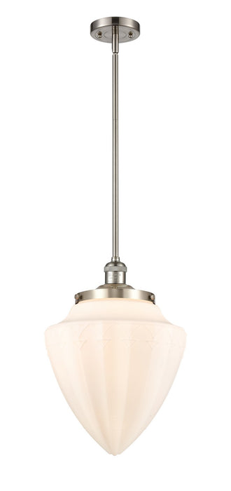 Innovations 201S-SN-G661-12 One Light Mini Pendant, Brushed Satin Nickel
