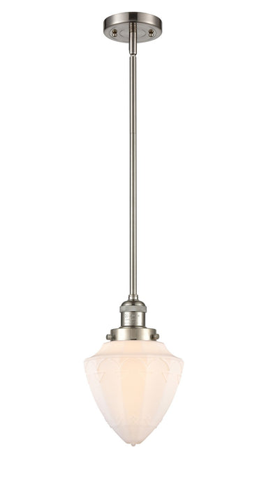 Innovations 201S-SN-G661-7-LED LED Mini Pendant, Brushed Satin Nickel