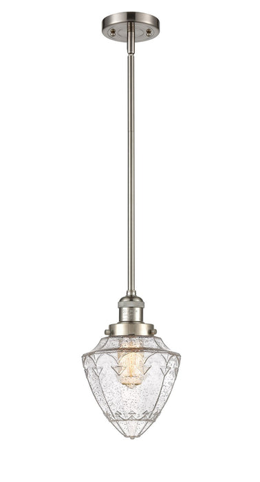 Innovations 201S-SN-G664-7 One Light Mini Pendant, Brushed Satin Nickel