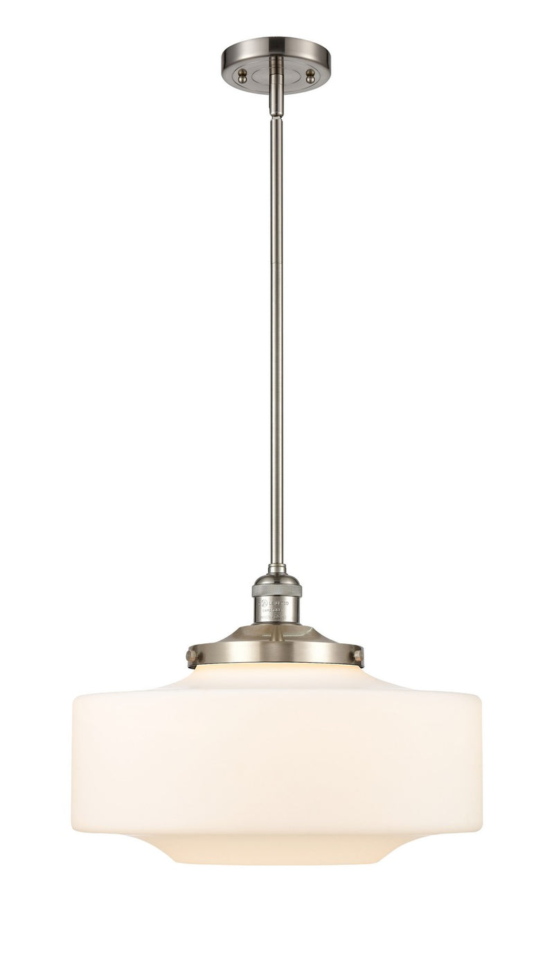 Innovations 201S-SN-G691-16 One Light Mini Pendant, Brushed Satin Nickel