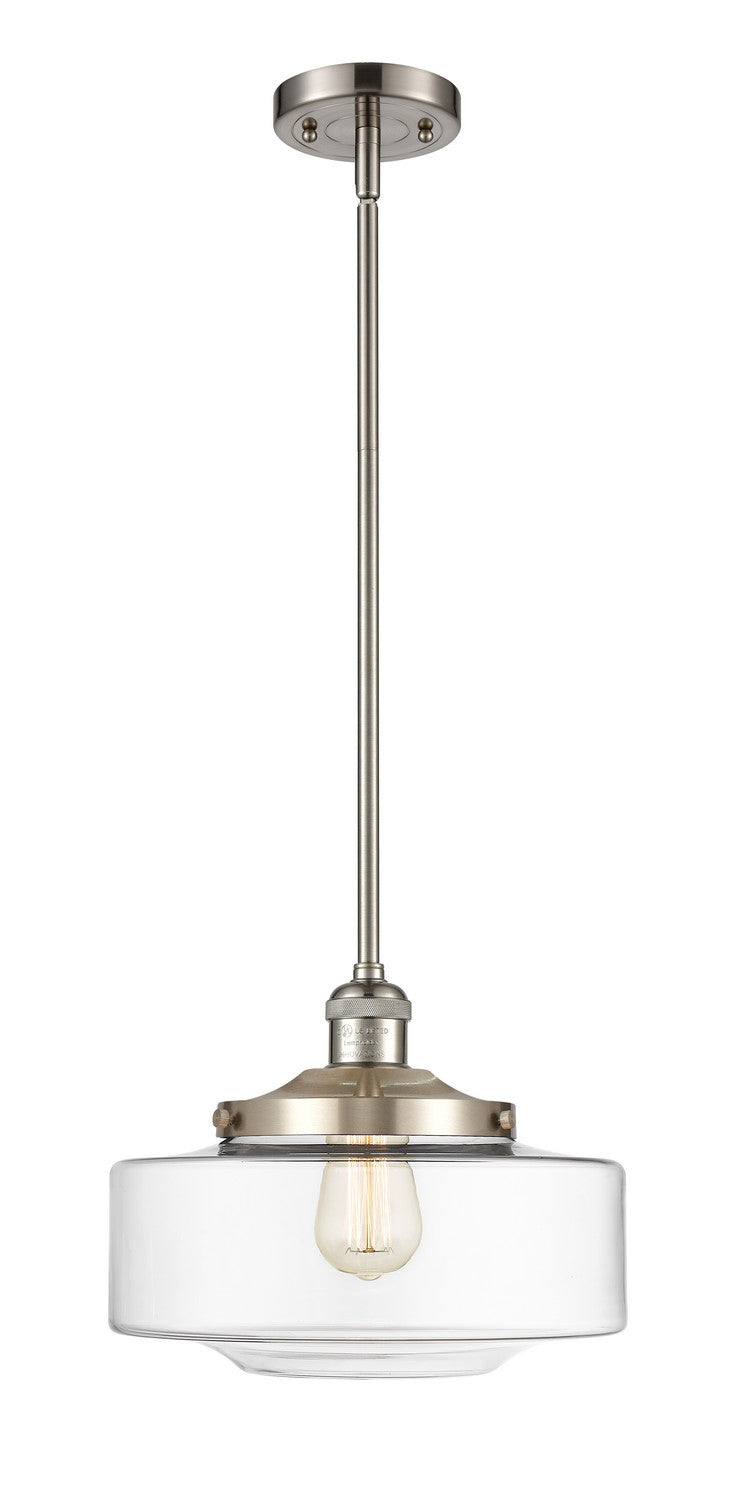 Innovations 201S-SN-G692-12 One Light Mini Pendant, Brushed Satin Nickel