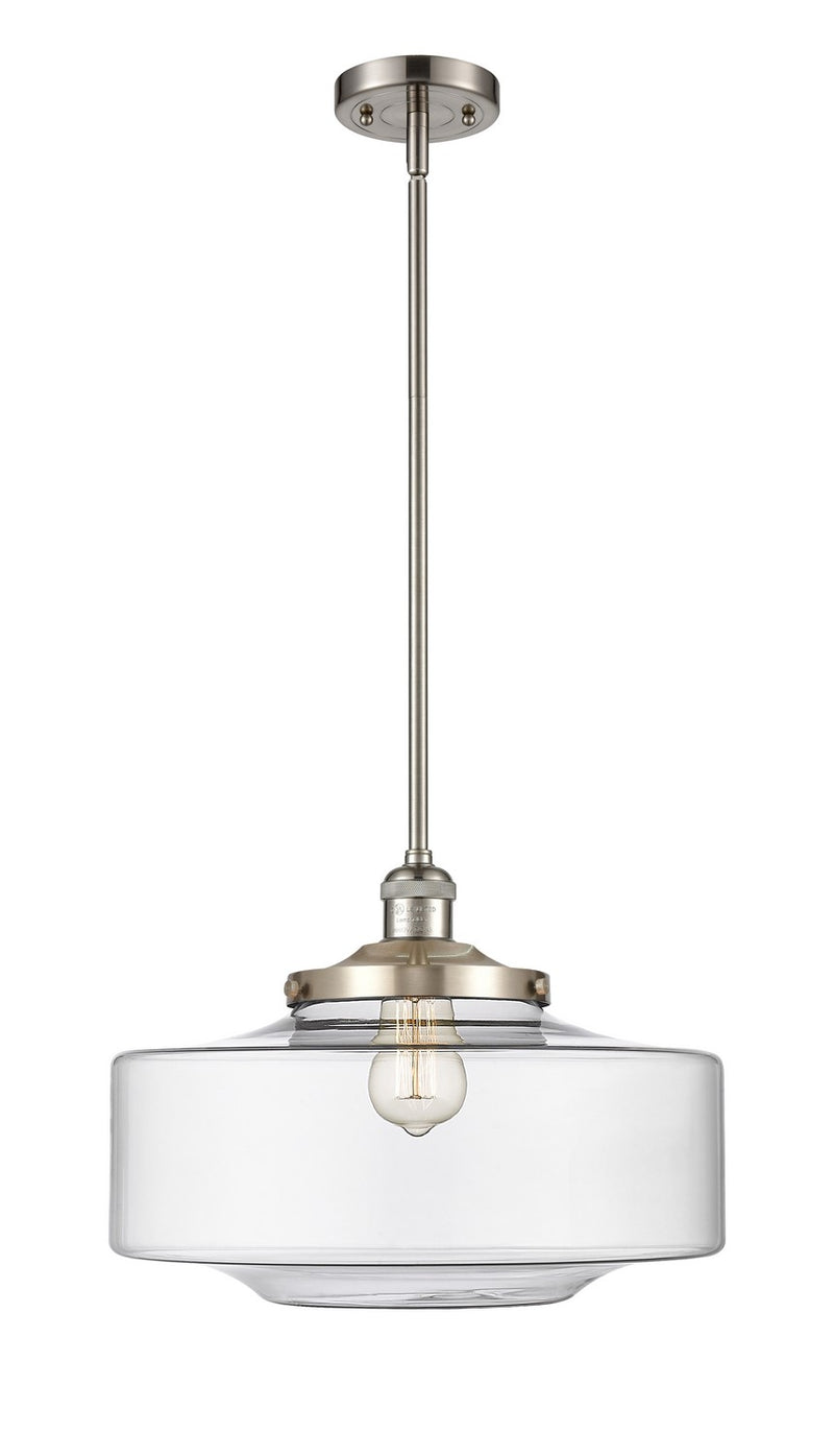 Innovations 201S-SN-G692-16 One Light Mini Pendant, Brushed Satin Nickel