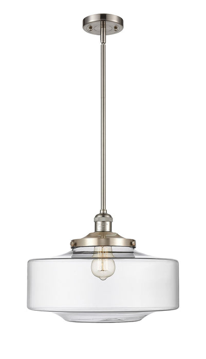 Innovations 201S-SN-G692-16 One Light Mini Pendant, Brushed Satin Nickel