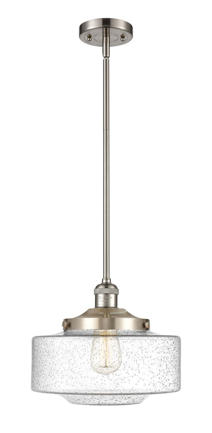 Innovations 201S-SN-G694-12 One Light Mini Pendant, Brushed Satin Nickel