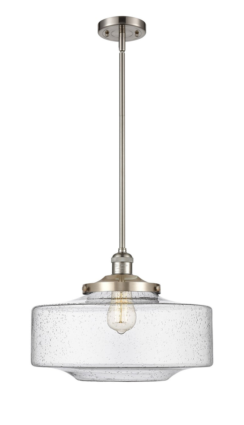 Innovations 201S-SN-G694-16 One Light Mini Pendant, Brushed Satin Nickel