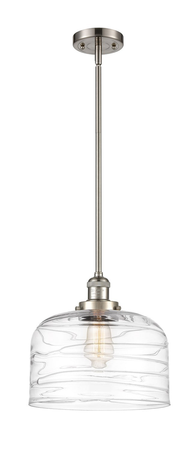 Innovations 201S-SN-G713-L-LED LED Mini Pendant, Brushed Satin Nickel