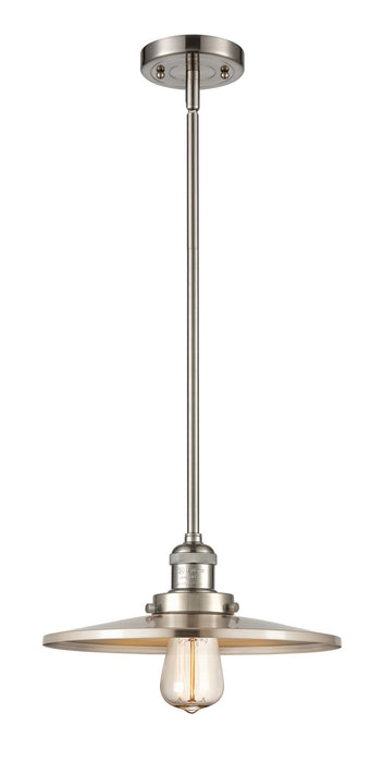 Innovations 201S-SN-MFR-SN-12 One Light Mini Pendant, Brushed Satin Nickel
