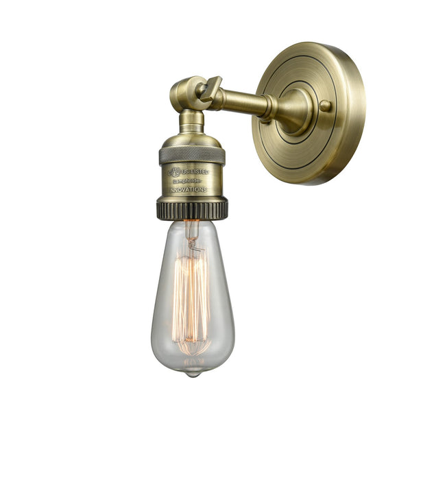 Innovations 203-AB One Light Wall Sconce, Antique Brass