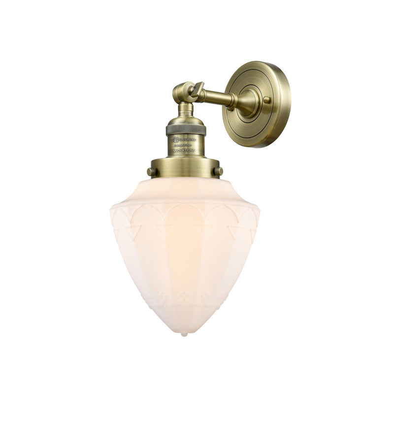 Innovations 203-AB-G661-7-LED LED Wall Sconce, Antique Brass