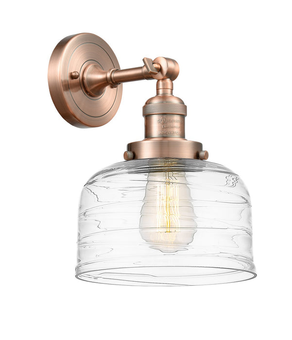 Innovations 203-AC-G713 One Light Wall Sconce, Antique Copper
