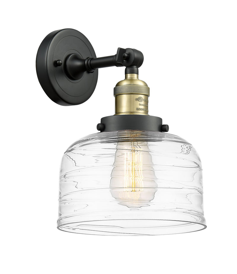 Innovations 203-BAB-G713-LED LED Wall Sconce, Black Antique Brass