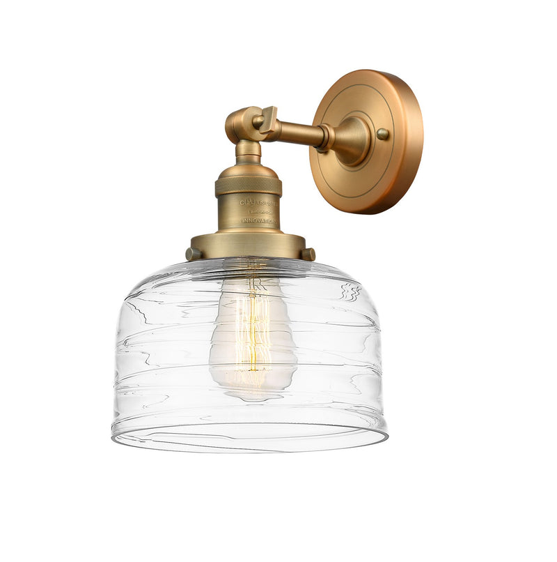 Innovations 203-BB-G713 One Light Wall Sconce, Brushed Brass