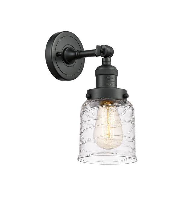 Innovations 203-BK-G513-LED LED Wall Sconce, Matte Black