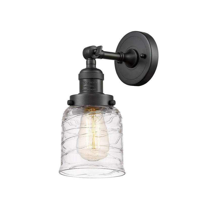 Innovations 203-OB-G513 One Light Wall Sconce, Oil Rubbed Bronze