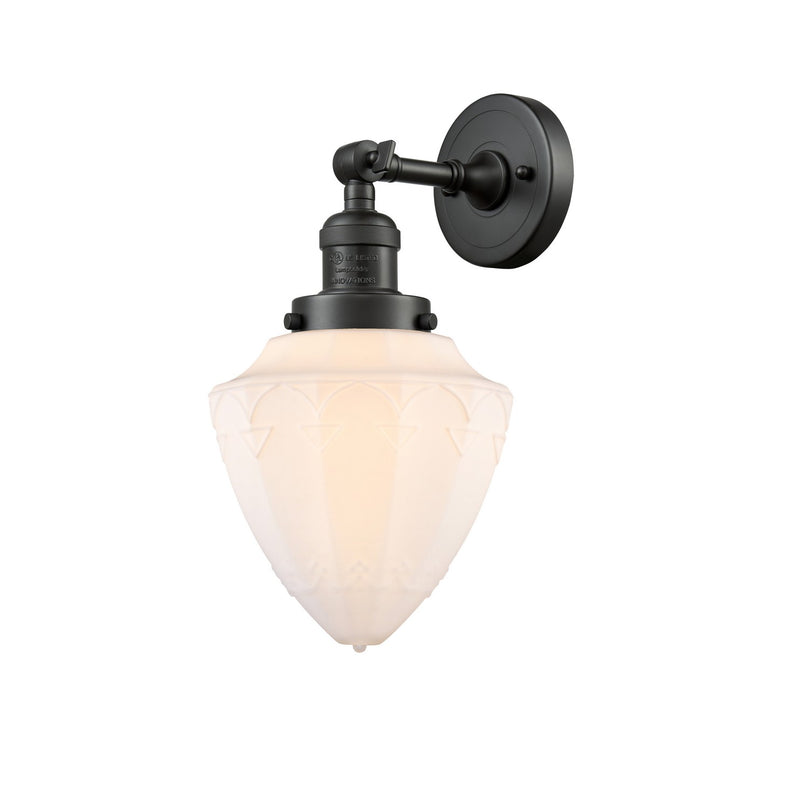 Innovations 203-OB-G661-7 One Light Wall Sconce, Oil Rubbed Bronze