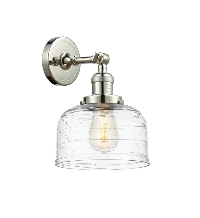 Innovations 203-PN-G713 One Light Wall Sconce, Polished Nickel