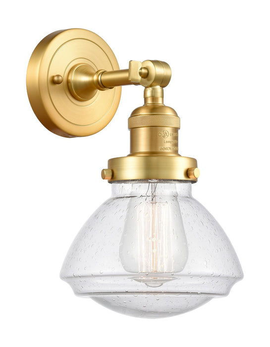 Innovations 203-SG-G324 One Light Wall Sconce, Satin Gold