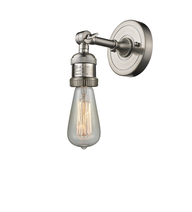 Innovations 203-SN One Light Wall Sconce, Brushed Satin Nickel